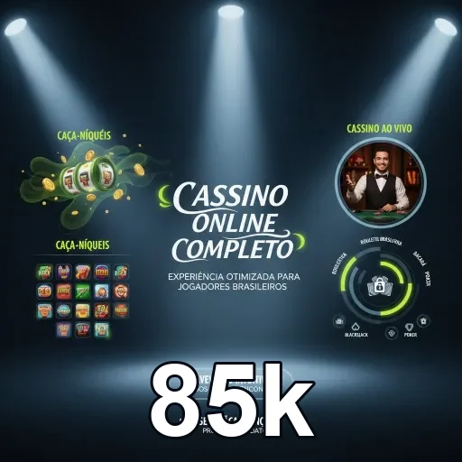 Pessoa acessando 85k no celular com login rápido