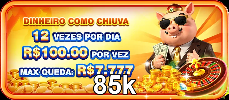 Tela de login 85k no celular com entrada rápida