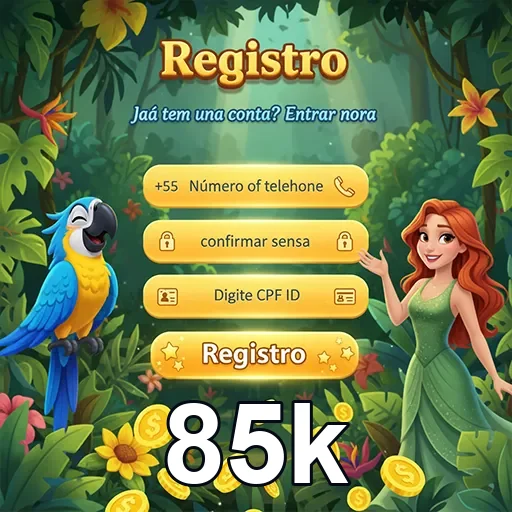 Tela de saques e conta no celular na plataforma 85k